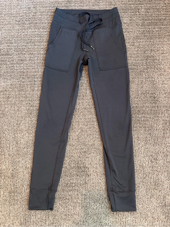 aerie Pants - Aerie Chill Play Move Jogger Leggings Charcoal Black S - EUC